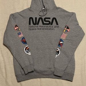 Grey NASA Hoodie